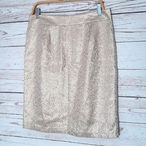 Gymboree Women's Gold Pencil Skirt